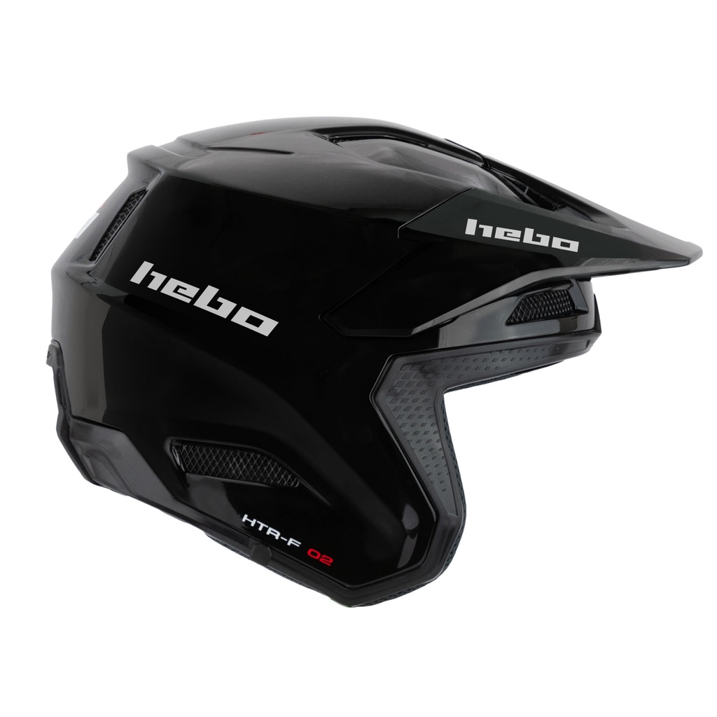 Hebo Zone Pro Monocolor Helmet (Black)
