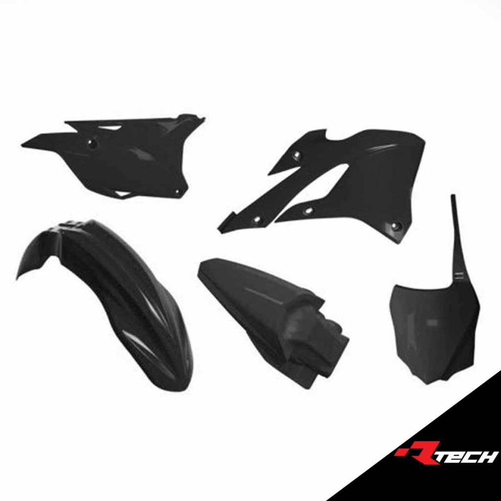 RTech R-KITKX0-VE0-585 Plastic Kit - Kawasaki KX Models (2022 to 2024) - 5 PCS - (KX Green)