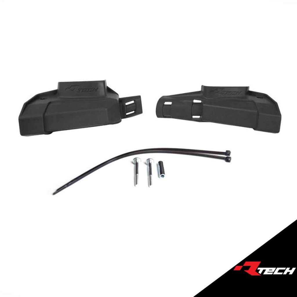 RTech R-PRTPUMPNR06 Brembo Hydraulic Pump Guards - Select GasGas, Husqvarna & KTM Models (2011 to 2024) - (Black)