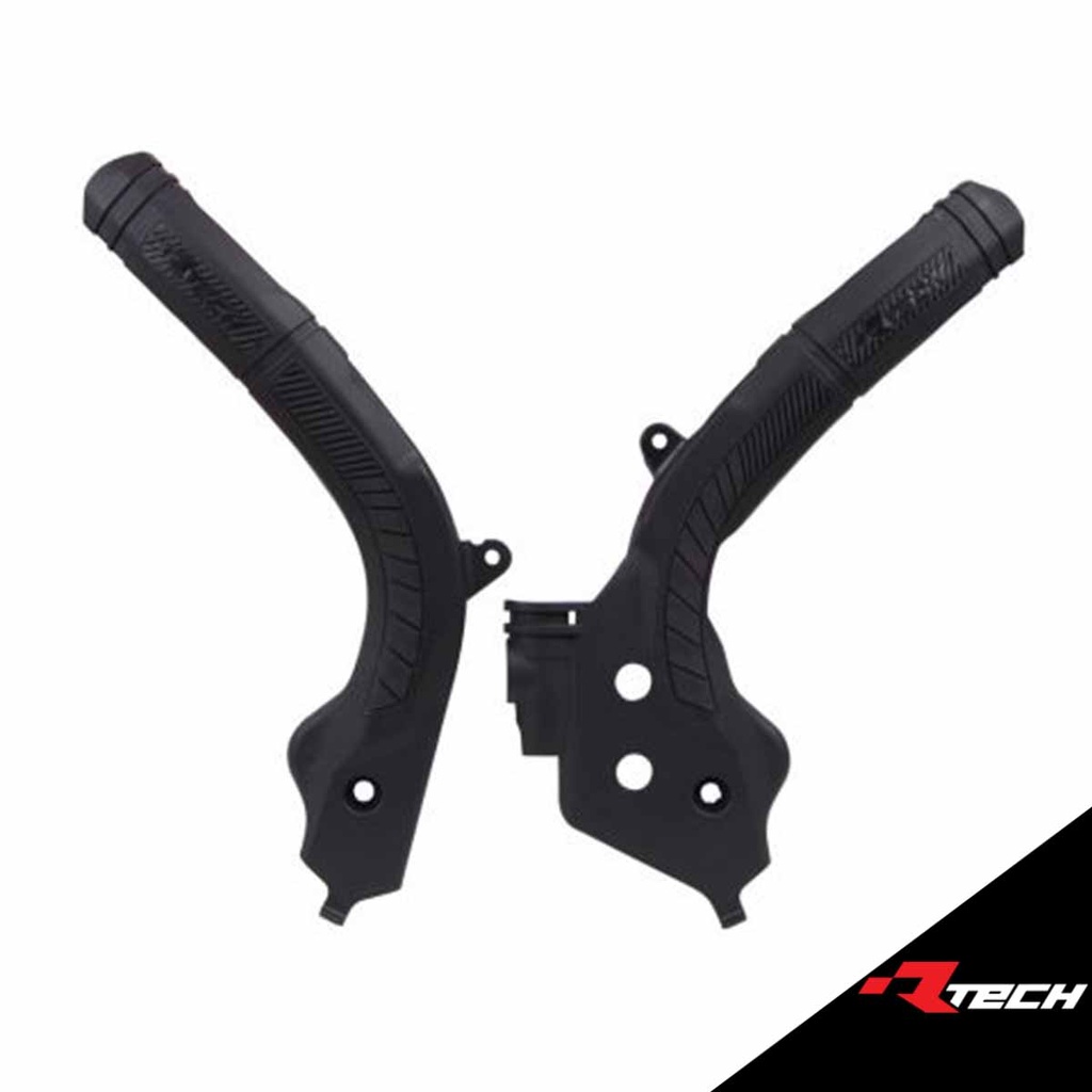 RTech Bi-Material Frame Protectors - GasGas MC/MCF/EC/ECF Models (2021 to 2023)