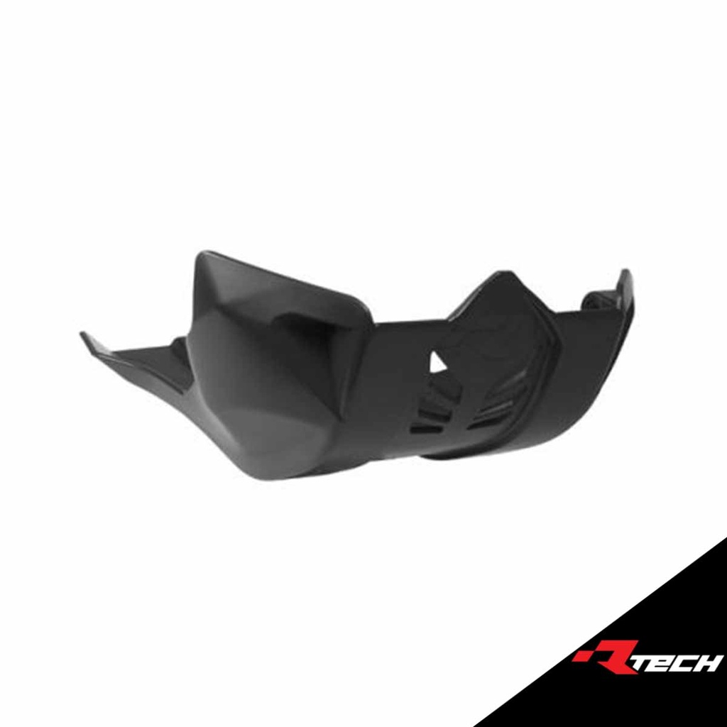 RTech R-PMCRFNR0017 Plastic Engine Protector - Honda CRF-L/CRF-R/CRF-RX/CRF-X Models (2017 to 2024) - (Black)