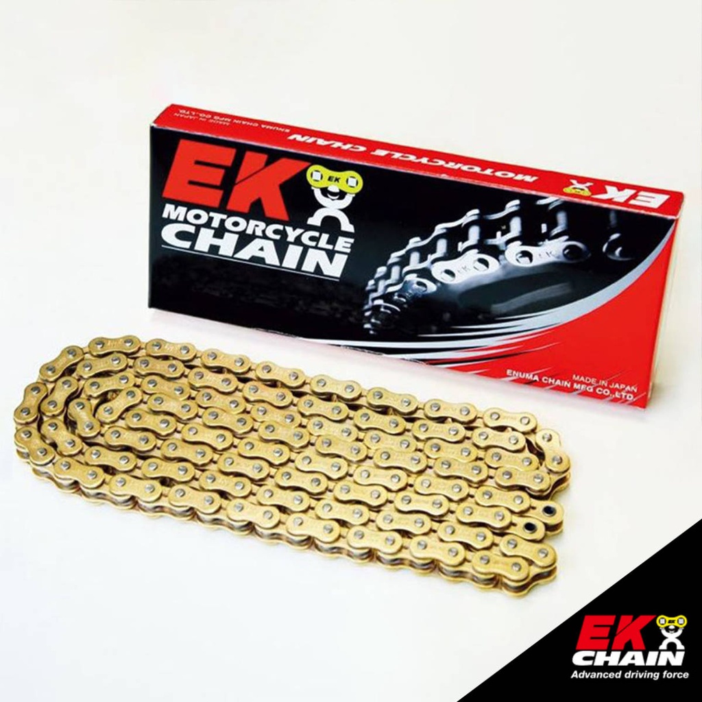 EK - Chain, Non-Sealed, Offroad, SHDR Supersport, 428x136, Gold, 69-8836G