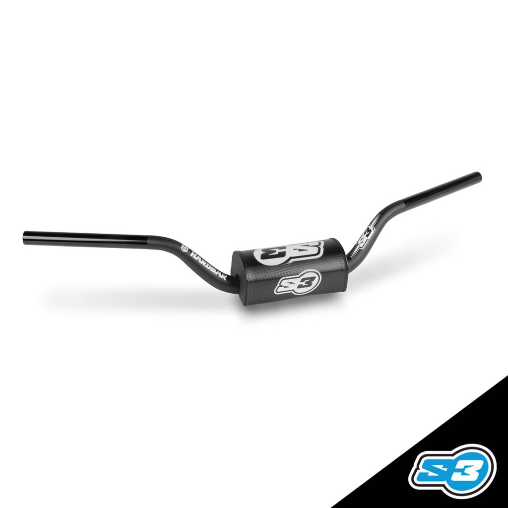 S3 - Handlebars + Pad, Hardbar, Enduro, High, 120mm, HAE-HIGH