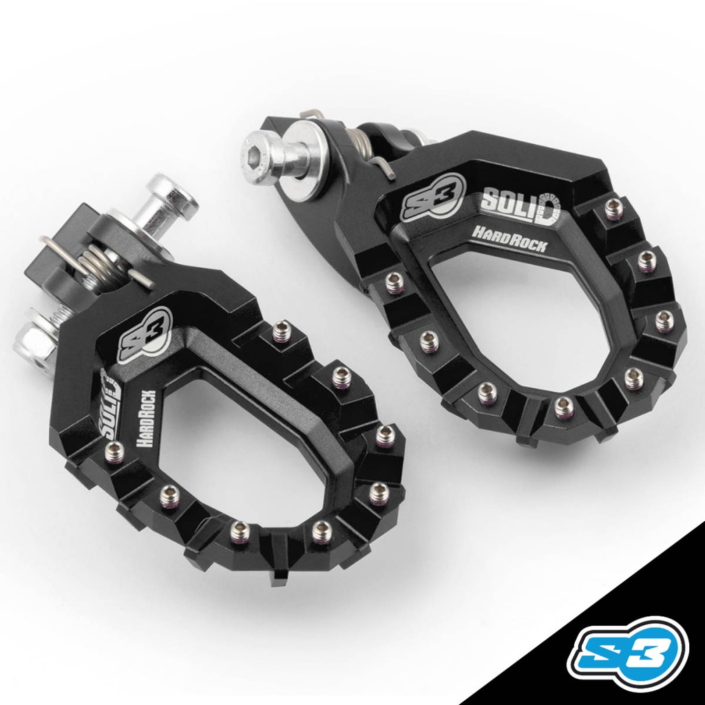 S3 - Footpegs, Hardrock, Solid, Trials, Sherco/Scorpa, ESS-023-x