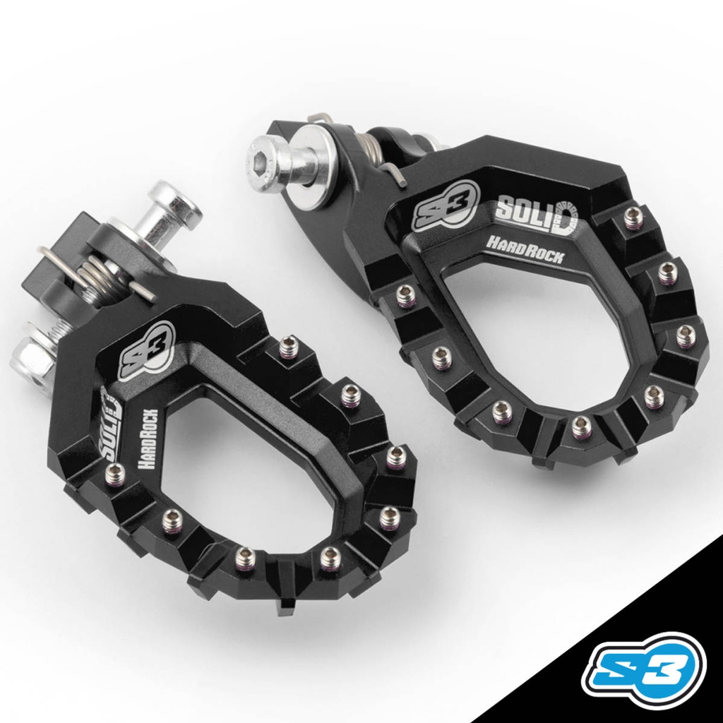 S3 - Footpegs, Hardrock, Solid, Trials, EST-466-x