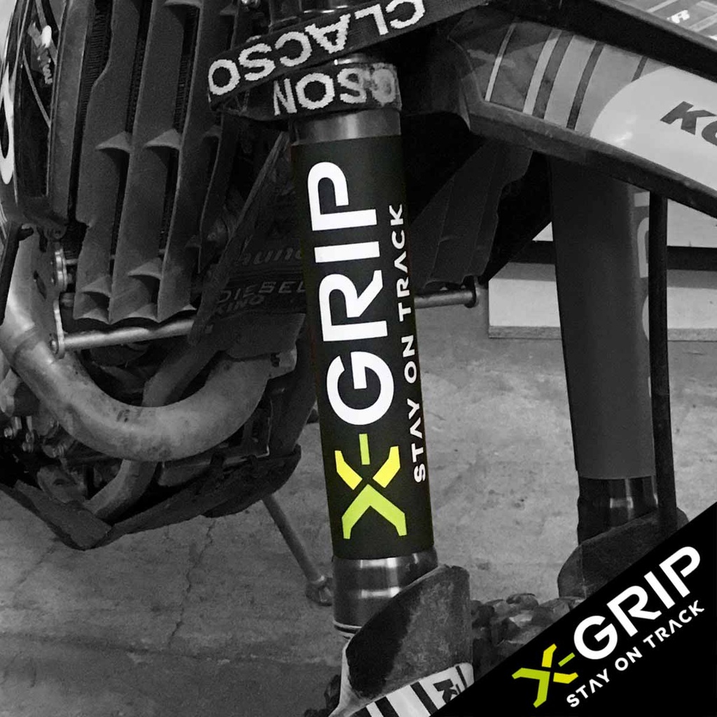 X-Grip - Fork-Sticker Set, Black/Green, XG-1810