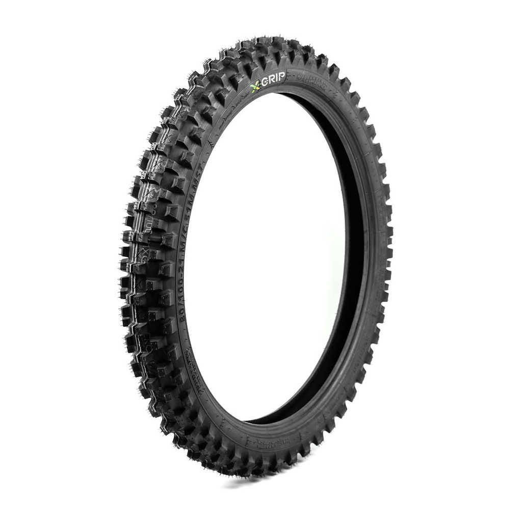 X-Grip Wavebreaker Front Tire (80/100-21) - (Medium)