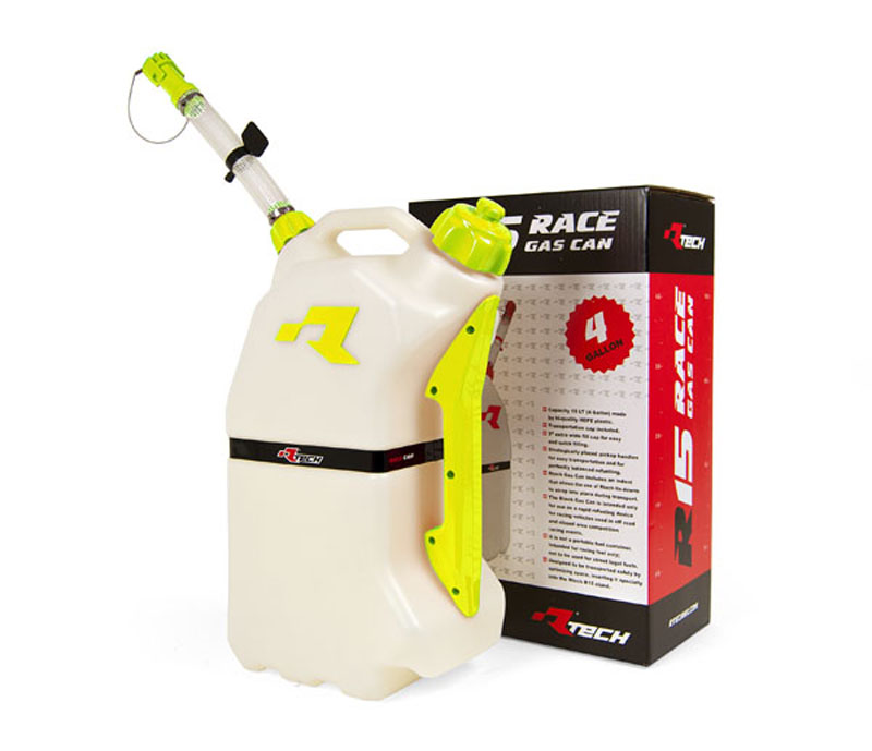 RTech Gas Can with Flexible Hose (4 Gal/15 L) 