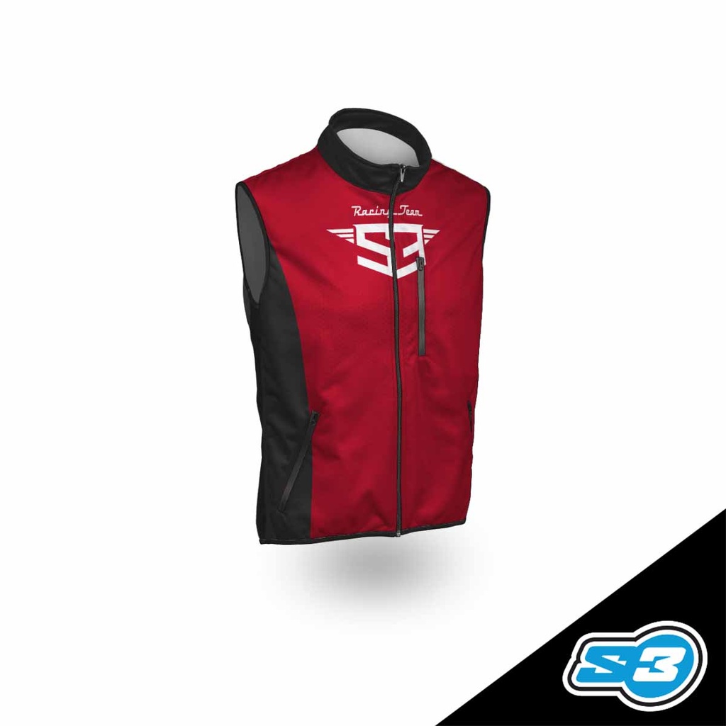 S3 - Vest, B-Warmer, Red, TEQ-550