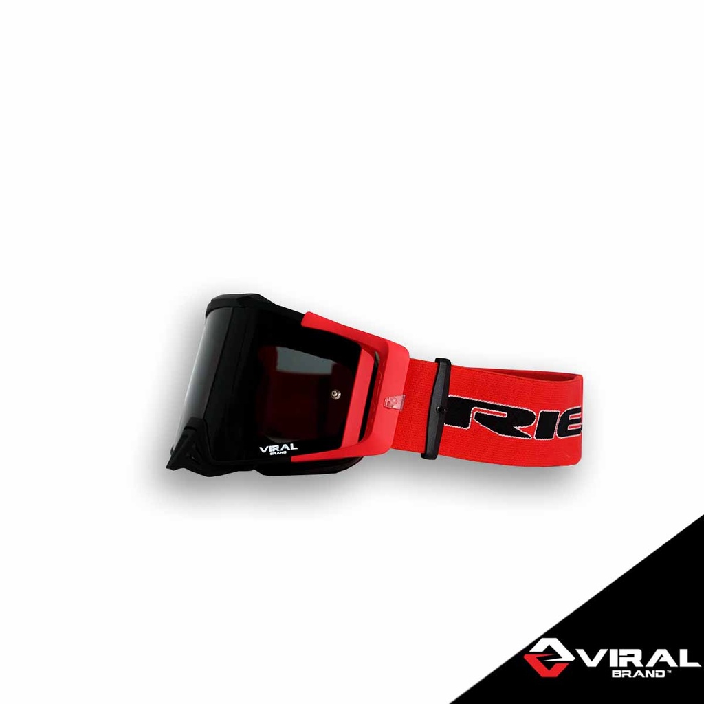 Viral Brand - 2024 Rieju Goggle, Smoke, VB-RIEJU24-XXX-SMK