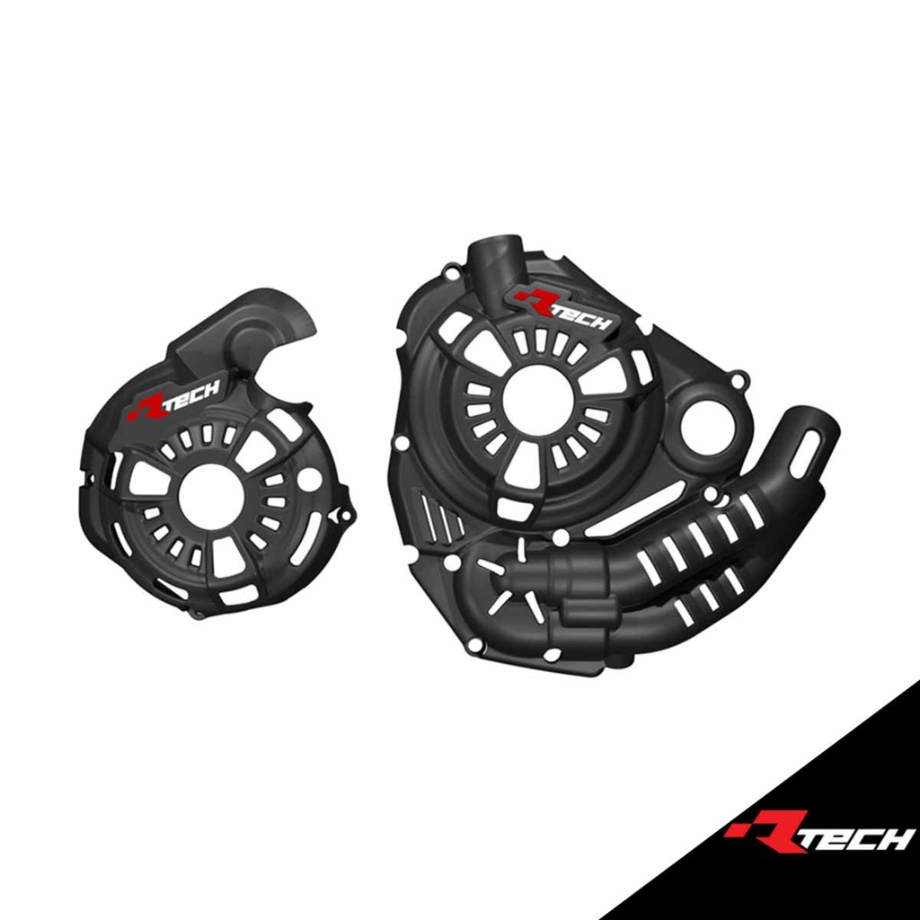 RTech R-PRMT7NR0024 Carter Protectors - Yamaha T7 Models (2019 to 2024) - (Black)