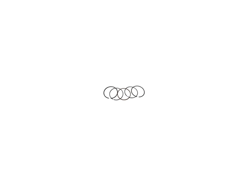 YCF 13300/152FMI Piston Ring Set - 52.5mm