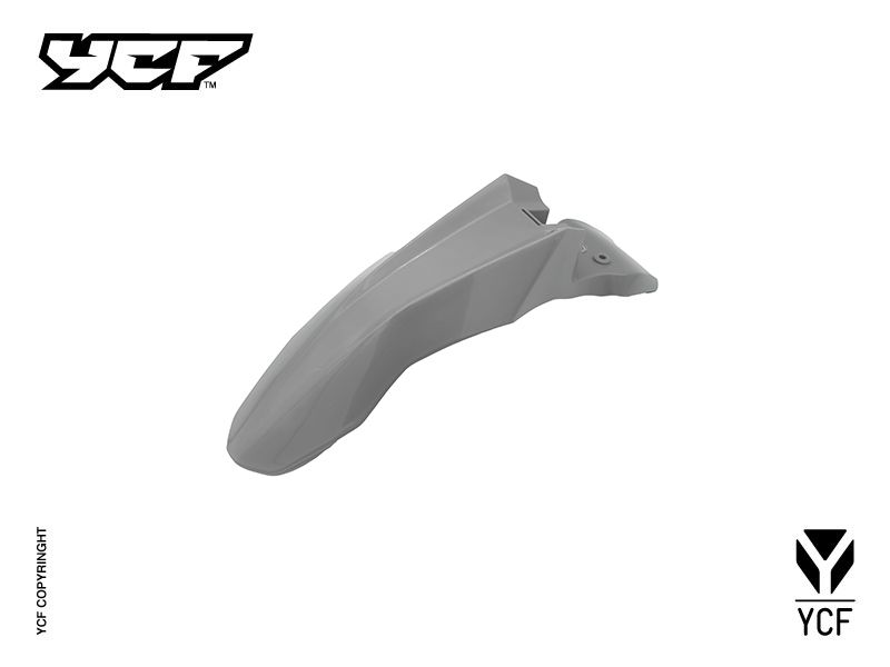 YCF Front Fender for Select YCF Bikes (2024-2025) - (Grey)