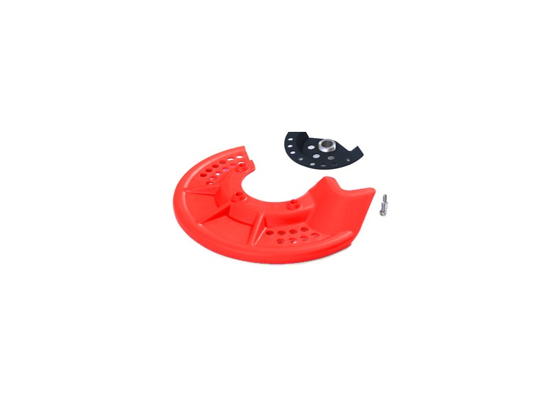 YCF Front Brake Disc Protector for Select YCF Bikes (2024-2025) - (Red)