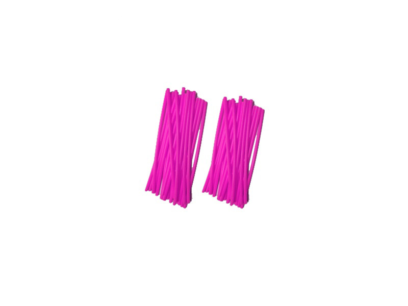 YCF Spoke Skins Set for YCF Bikes (2024-2025) - (Pink)