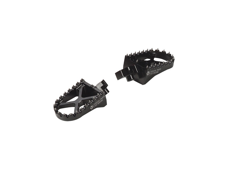 YCF Aluminum Foot Pegs for YCF Bikes (2024-2025) - (Black)