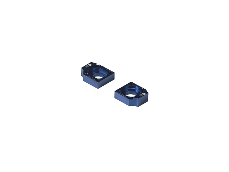 YCF 33.5mm Axle Block for YCF Bikes with Steel Swingarms (2024-2025) - (Blue)