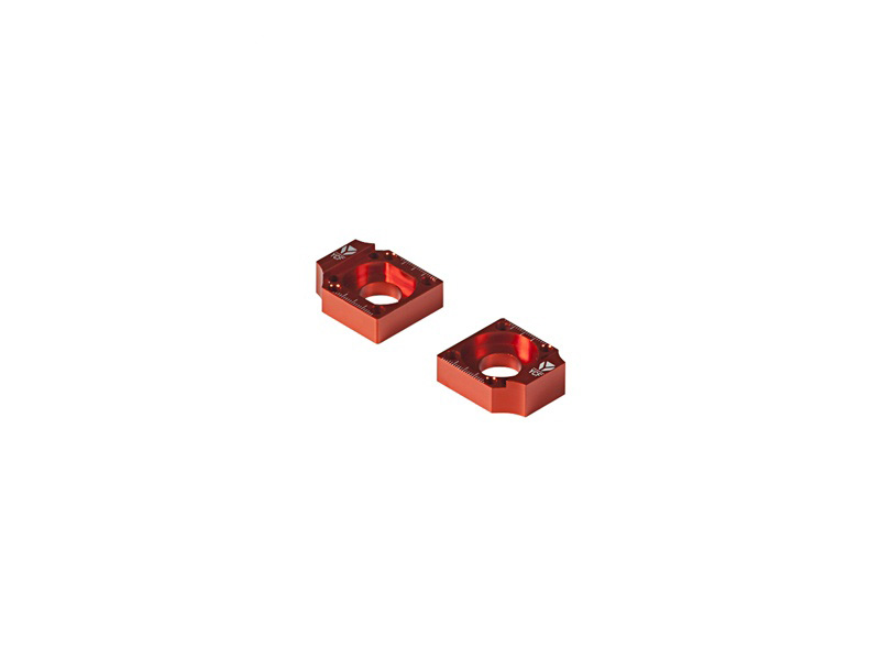 YCF 33.5mm Axle Block for YCF Bikes with Steel Swingarms (2024-2025) - (Orange)