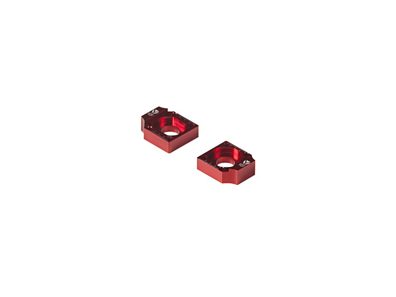 YCF 33.5mm Axle Block for YCF Bikes with Steel Swingarms (2024-2025) - (Red)