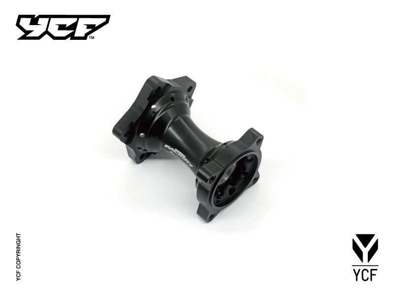 YCF Rear Aluminum Wheel Hub for Select YCF Bikes (2024-2025) - (Black)