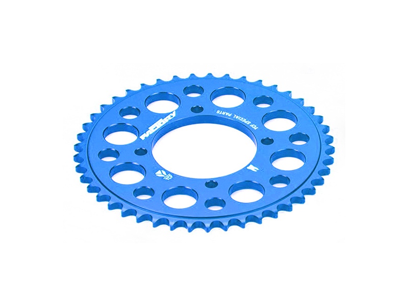 YCF Aluminum 39T Sprocket for Select YCF Bikes (2024-2025) - (Blue)
