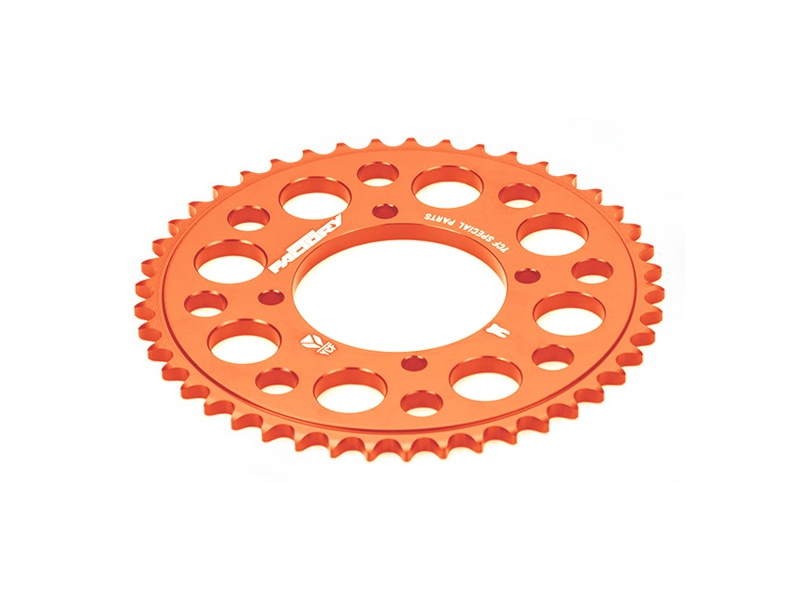 YCF Aluminum 43T Sprocket for Select YCF Bikes (2024-2025) - (Orange)