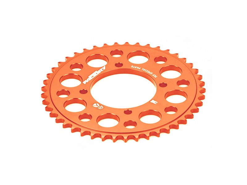 YCF Aluminum 47T Sprocket for Select YCF Bikes (2024-2025) - (Orange)