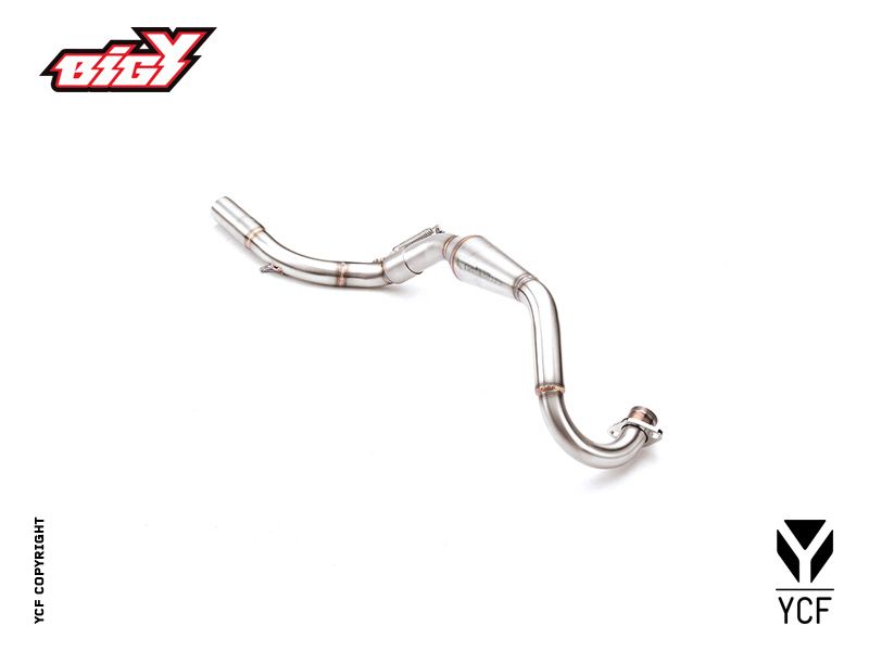 YCF Factory Exhaust Mid Pipe for Bigy 190 Bikes (2024-2025)