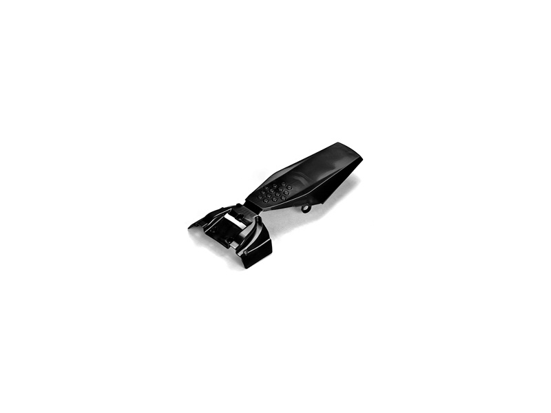 YCF Rear Fender for BIGY Series Bikes (2024-2025) - (Black)