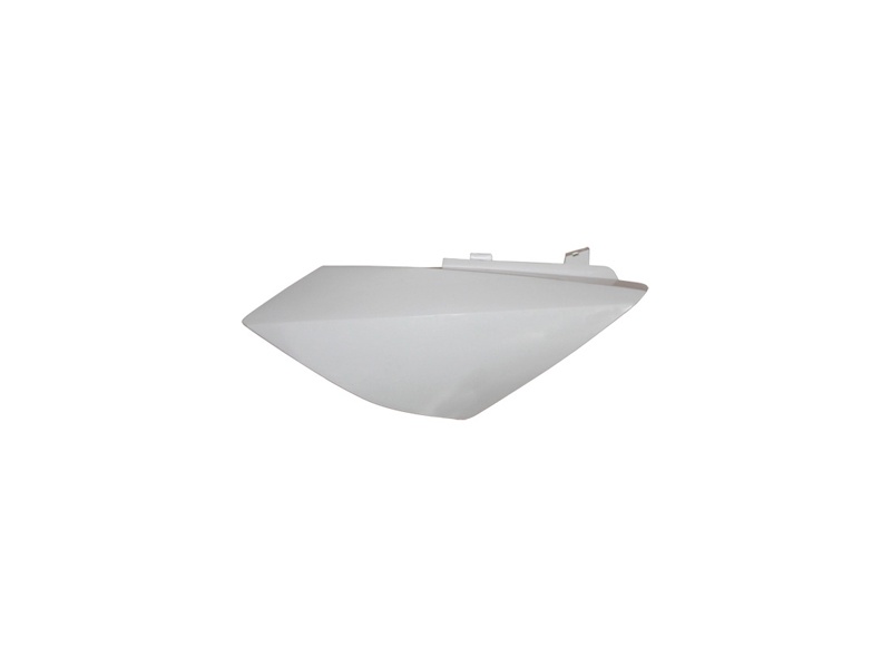 YCF Right Number Plate for Select Lite, W88, Start & SM Bikes (2024-2025) - (White)
