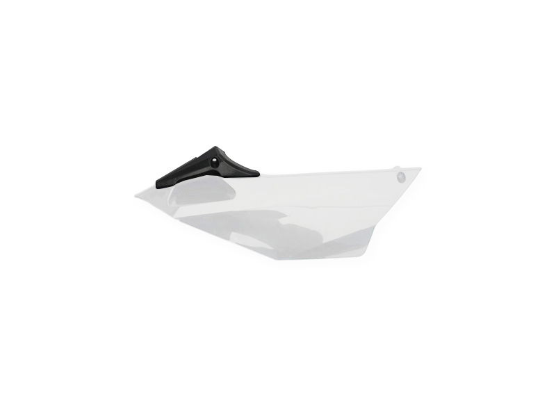 YCF Right Number Plate for Select Pilot, Factory & SM Bikes (2024-2025) - (White)