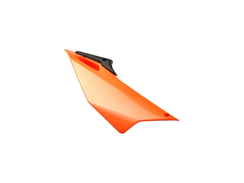 YCF Right Number Plate for Select Pilot, Factory & SM Bikes (2024-2025) - (Orange)