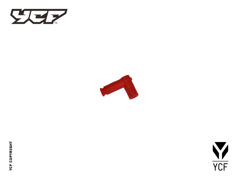 YCF Spark Plug Cap for Select YCF Bikes (2024-2025) - (Red)