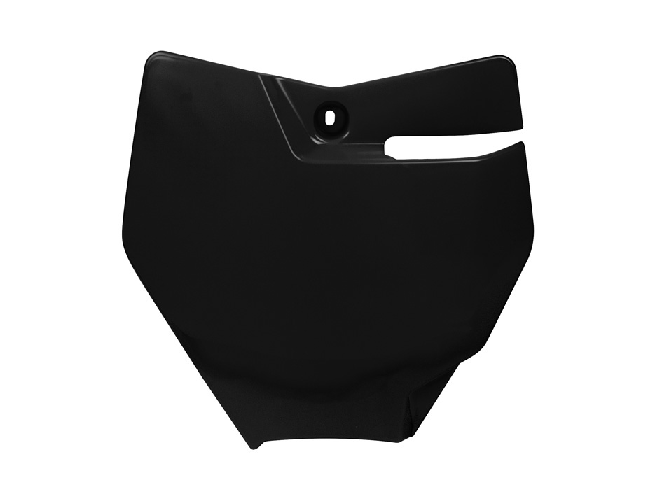 RTech Front Number Plate for KTM and GasGas 85 Series Bikes (2018-2024) - (Black)