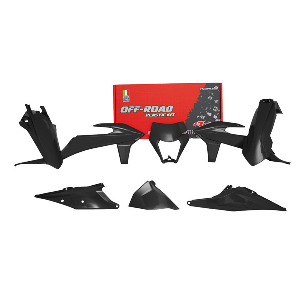 RTech Plastic Kit - KTM EXC/EXCF/XC-W/XCF-W Models (2020 to 2023) - 6 PCS