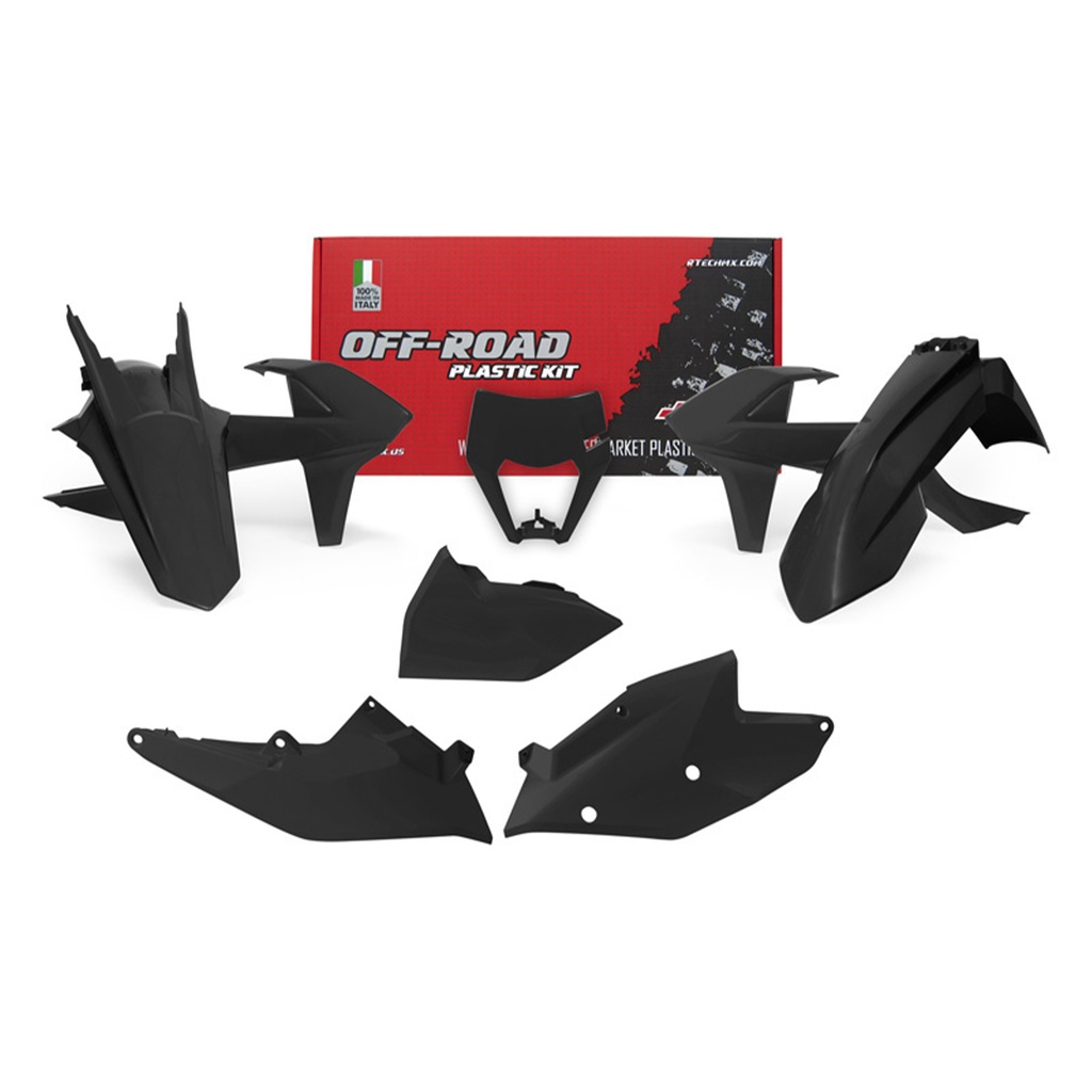 RTech Plastic Kit - KTM EXC/EXCF/XC-W Models (2017 to 2019) - 6 PCS