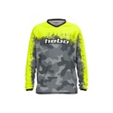 Hebo Junior Phenix Enduro/MX Jersey with Lightweight Polyester Fabric