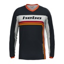 Hebo Retro Pro Trial Jersey (Black/Red)