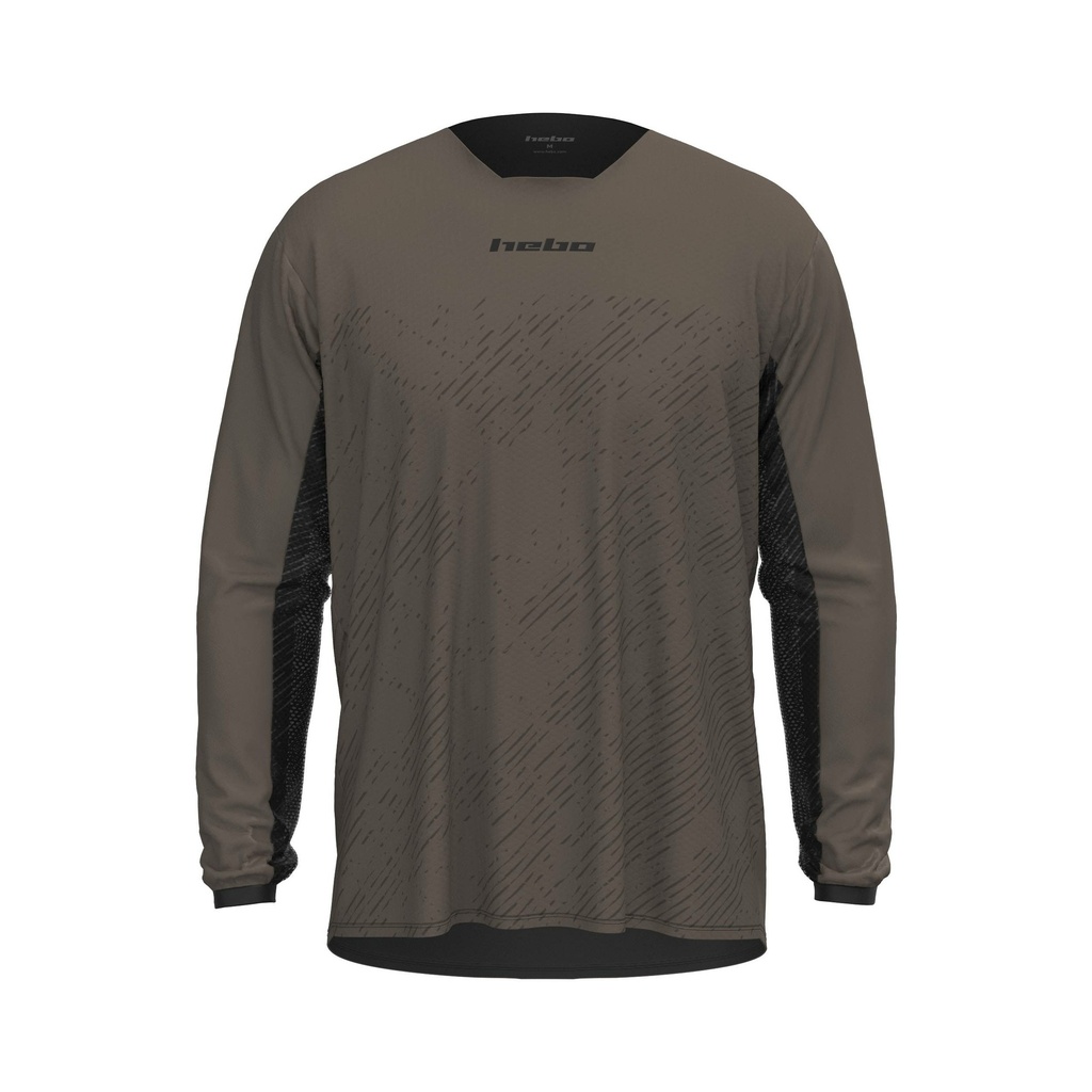 Hebo Scratch Xtrem High-Performance Enduro/MX Technical Jersey (Taupe)