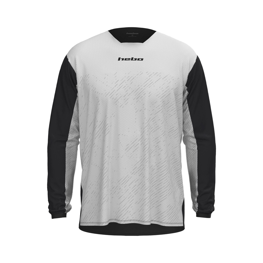 Hebo Scratch Xtrem High-Performance Enduro/MX Technical Jersey (White)