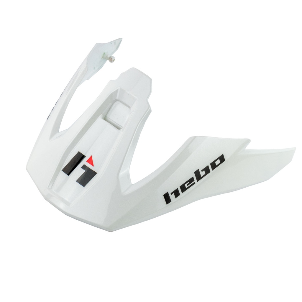Hebo Visor for Zone Pro Monocolor Helmets (White)