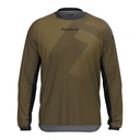 Hebo Tech Jersey with Breathable Lightweight Polyester Fabric (Khaki)