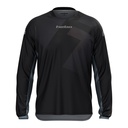Hebo Tech Jersey with Breathable Lightweight Polyester Fabric (Black)