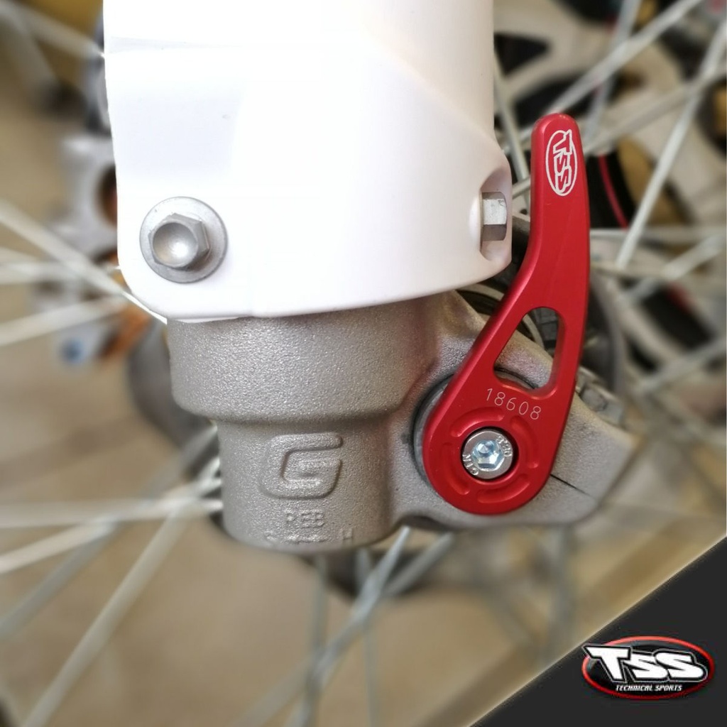 TSS - Quick Remover, Axle, Front, Enduro, KYB, RIEJU/GasGas