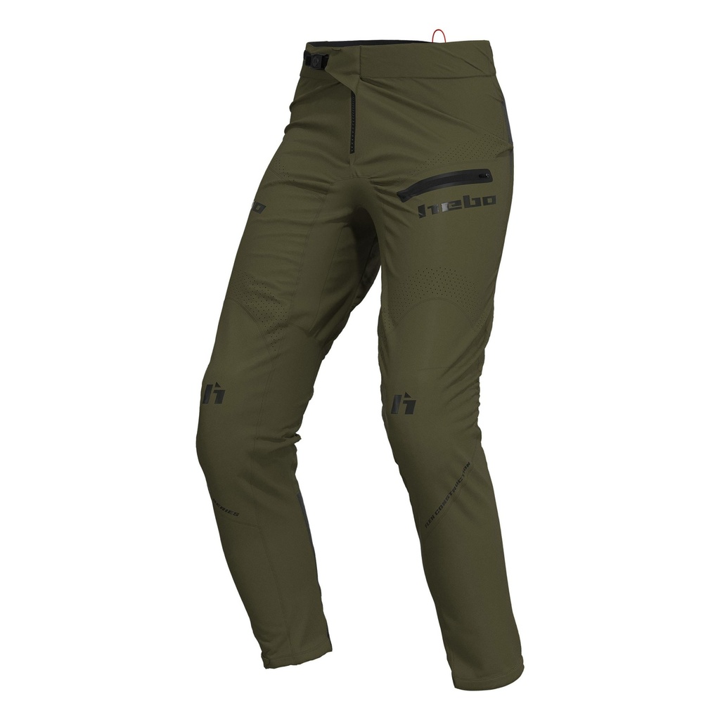 Hebo Tech Pants with Lightweight Durable Nylon Fabric (Taupe)