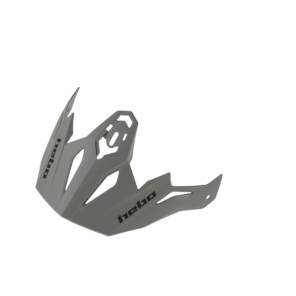 Hebo Visor Replacement for Zone 5 V6 Helmets (Grey)