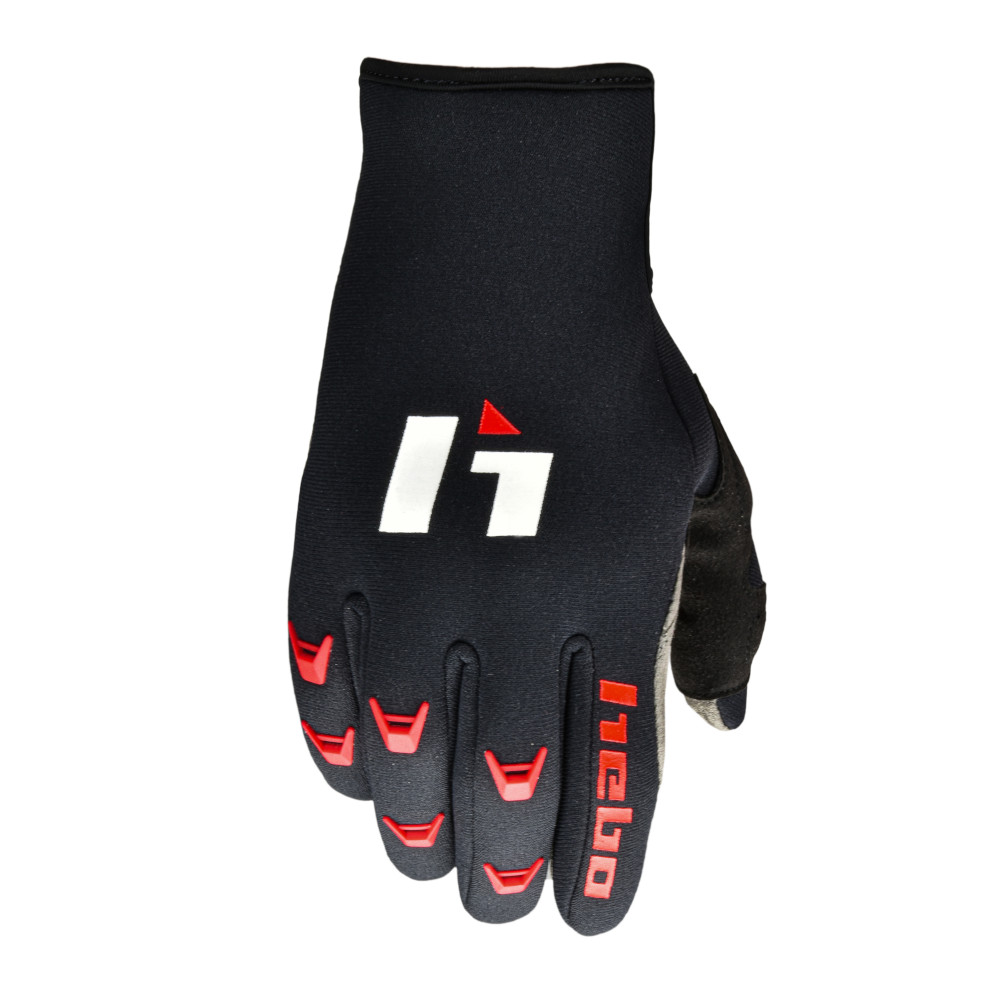 Hebo Neo Nano Trial Gloves with TPR-Reinforced Fingers (Red)