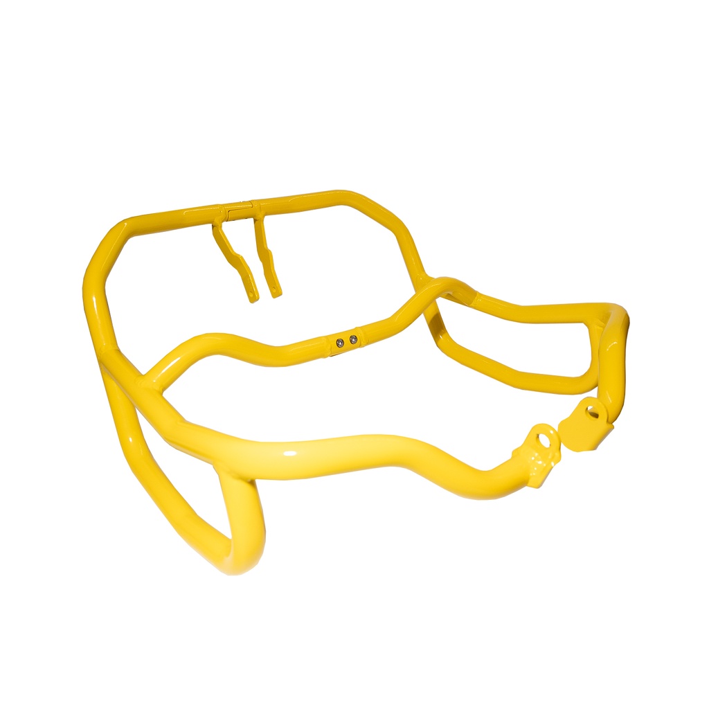 Aluminum Crash Bar for AJP PR7 650 Adventure Bikes (Yellow)