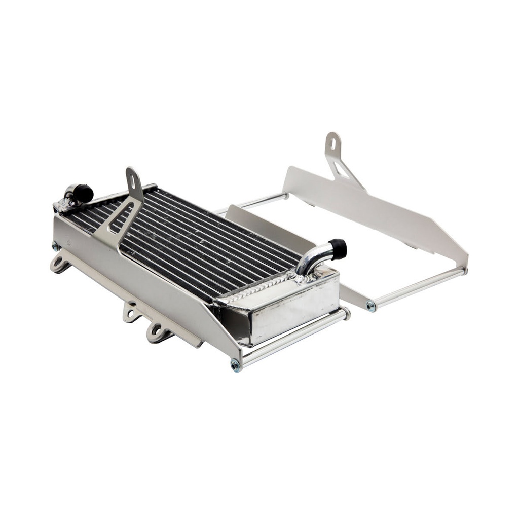 Aluminum Trail Radiator Guard for AJP PR7 650 Adventure Bikes (Ice)