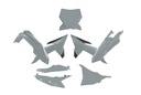 RTech Plastic Kit for KTM SX/SX-F & XC/XC-F Models (2024 to 2025) - 6 PCS - (Quantum Grey / Black)